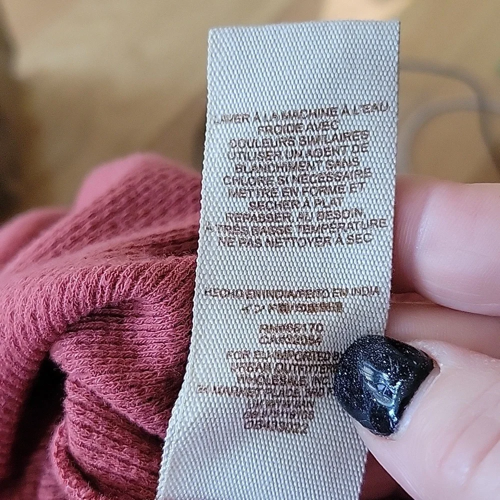 Free People Rare Lovely Lady Thermal Top